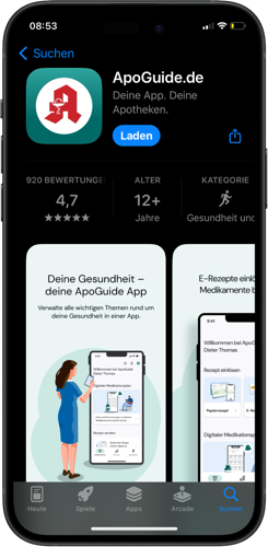 Screenshot: App Installation