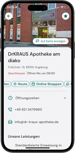 Screenshot: Favorit hinzufügen